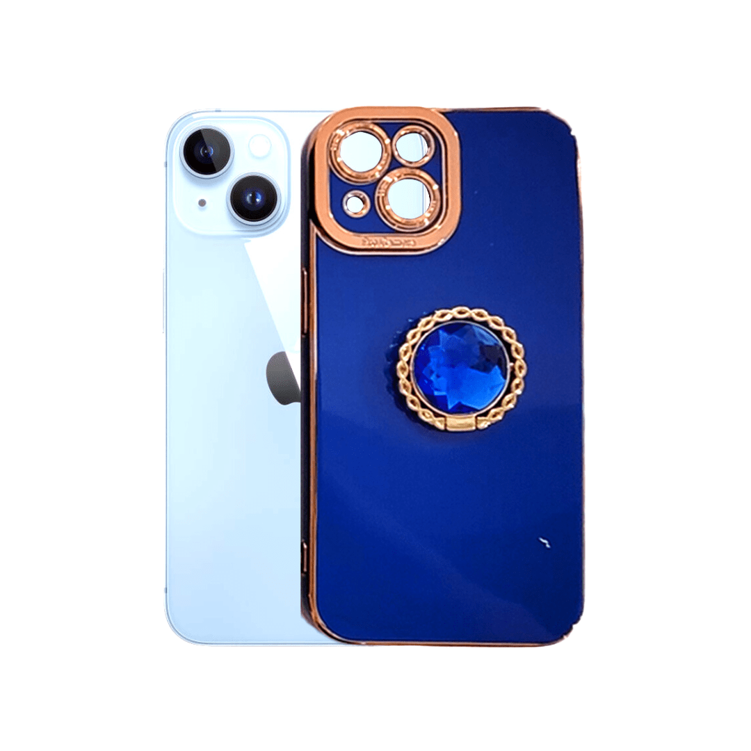 CAPA PARA IPHONE C/ PIEDRITAS