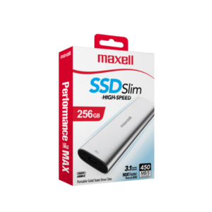 Disco Externo SLIM Maxell SSD256GB