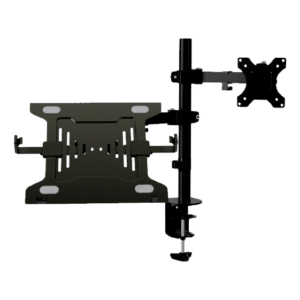 Soporte articulado doble brazo KOLKE para Monitor y Notebook 17", 32", 10", 15.6"