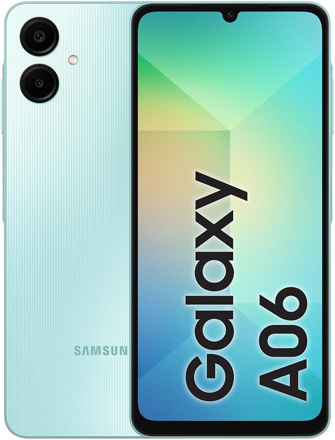 Samsung Galaxy A06 64GB 4GB RAM - Smartphone Android de Gran Rendimiento