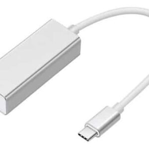 ADAPTADOR USB TIPO C 3,0 A LAN RJ45 1000 MBPS