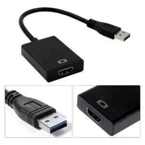 CABLE ADAPTADOR USB 3.0 M A HDMI F