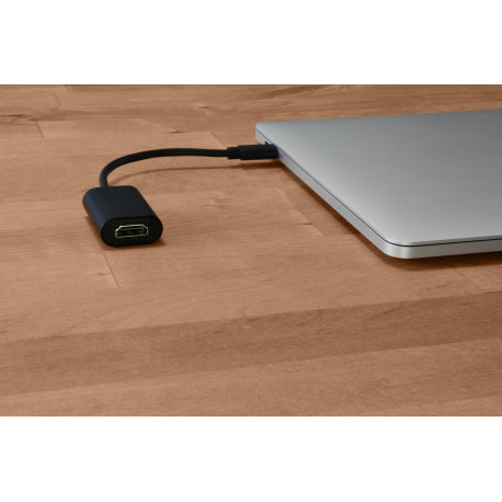 CABLE ADAPT USB-C A HDMI F NEGRO - Imagen 3