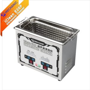 LAVADORA ULTRASONICA MECHANIC ICLEAN PROFESIONAL PARA LIMPIEZA DE PLACAS CELULAR E20P (220V) 2.L