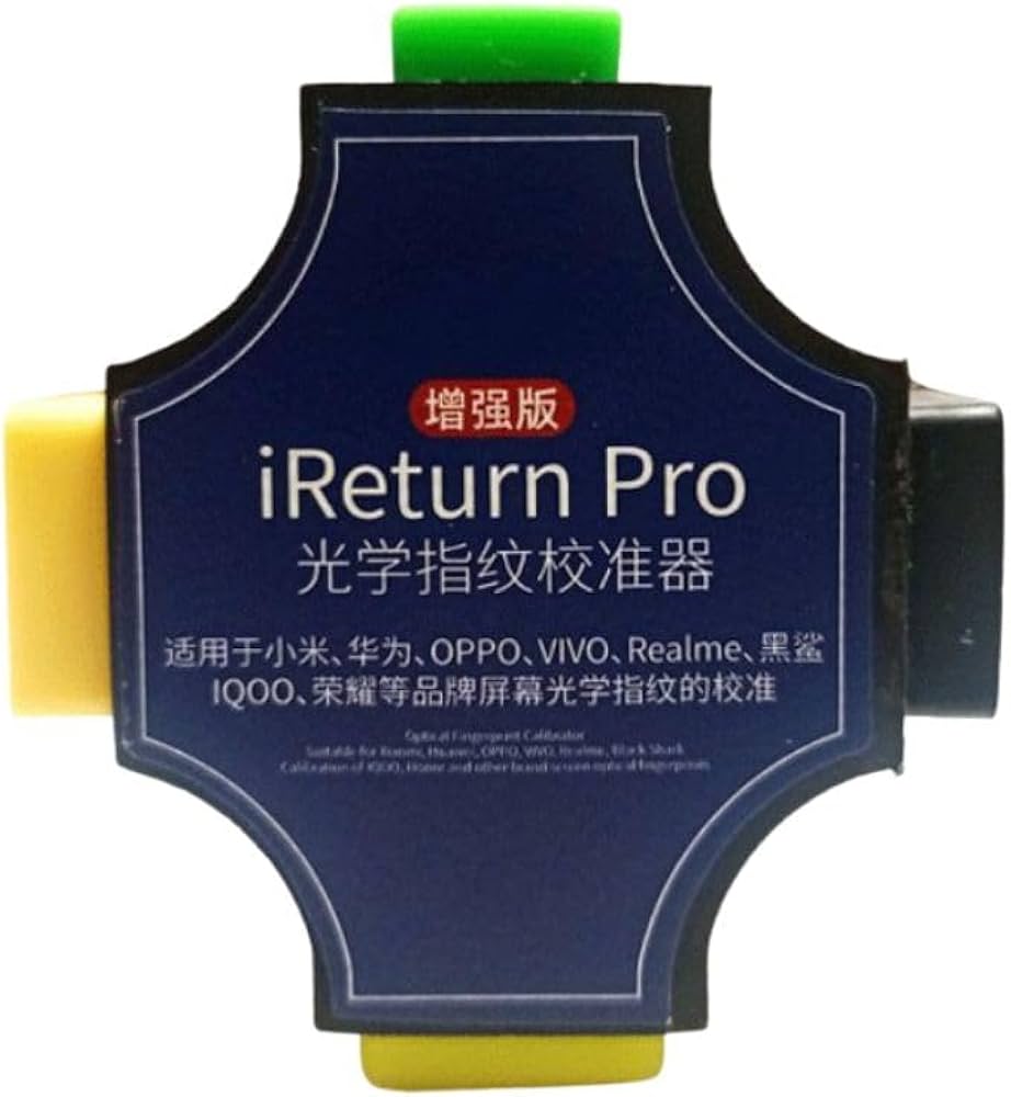 Calibrador de Huellas iReturn Pro para Android Honor Huawei Oppo Vivo Realme iQOO