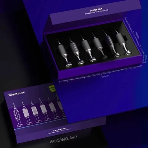 Kit Destornillador Mechanic iShell Max Mortar Mini 3D Profesional para Reparación de Celulares - Imagen 3
