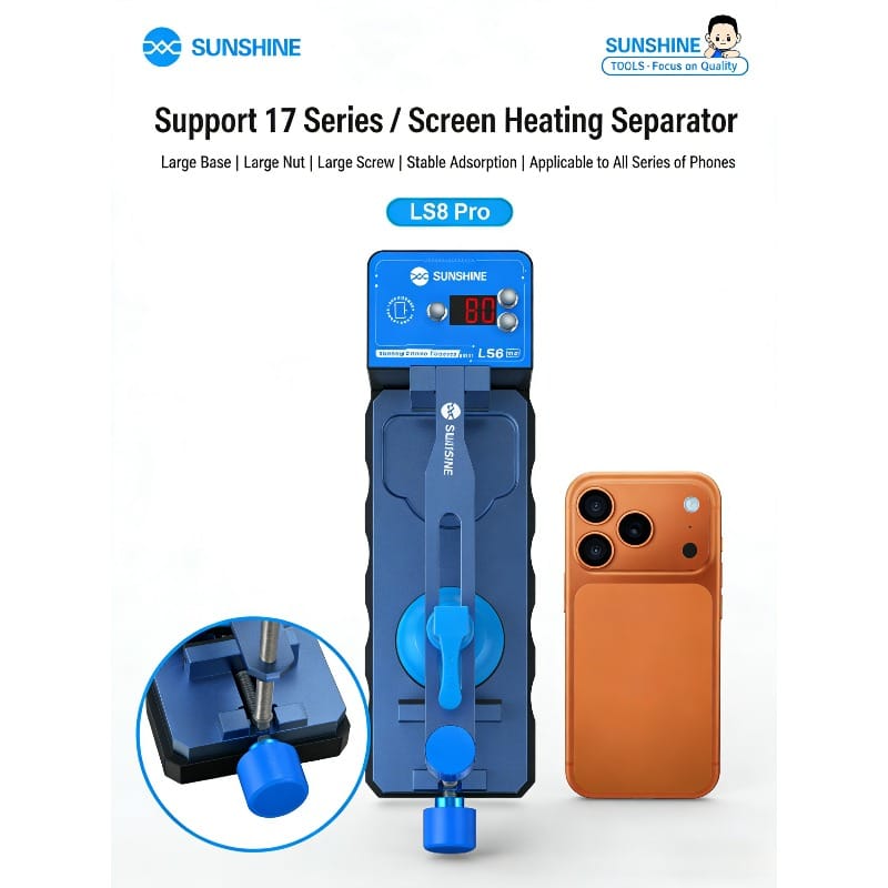 Separador de Pantallas con Calefactor SUNSHINE LS6 Pro para Celulares - Imagen 2