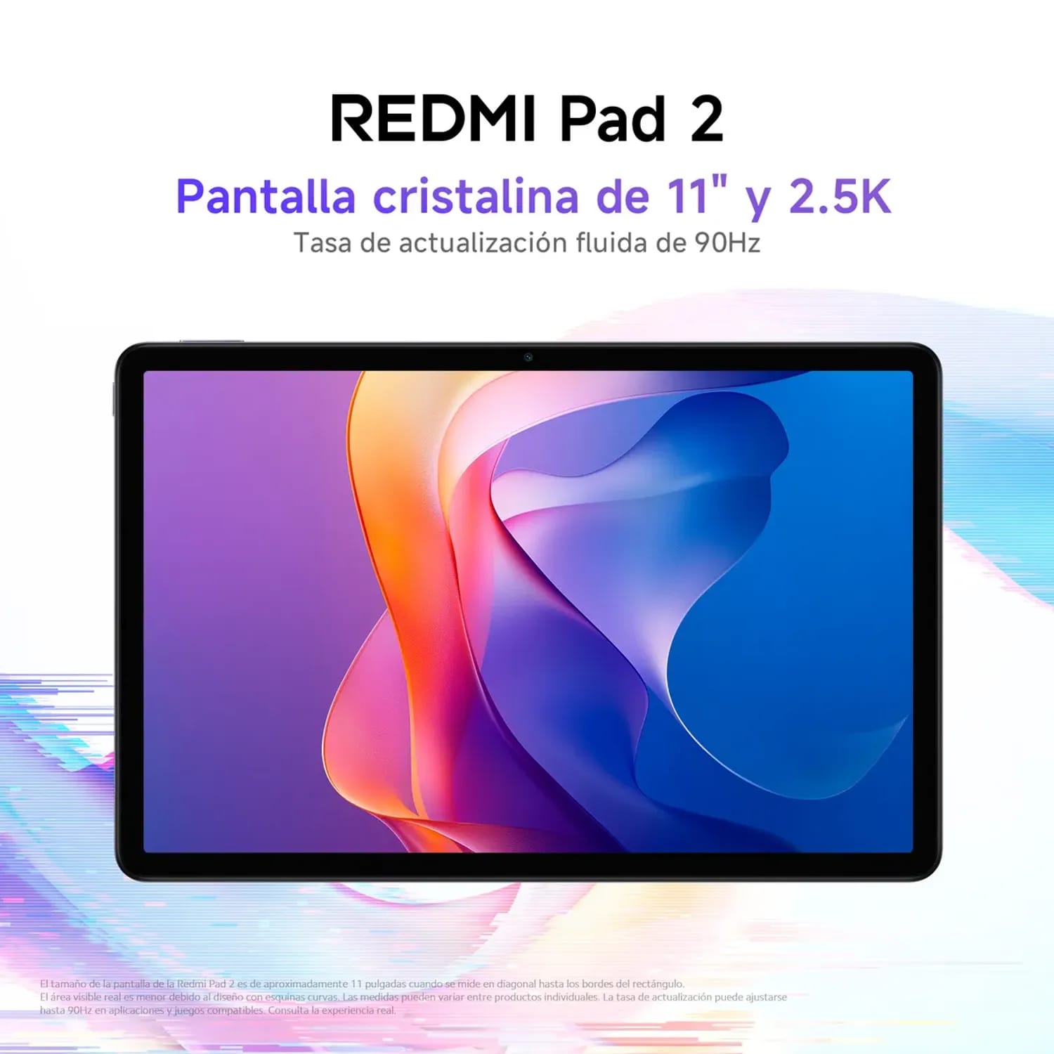 TABLET XIAOMI REDMI PAD 2 DE 11" 128/4GB WIFI - Imagen 2