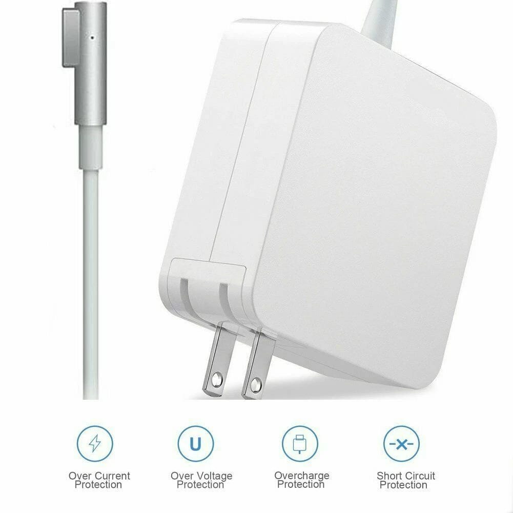 Fuente de 60W para MacBook compatible, con salida de 16.5V 3.65A y conector magnético MagSafe 2 tipo T. - Imagen 3