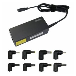 Cargador Universal para Notebook Kolke KCR-3286 90W con 8 Conectores