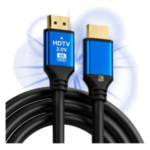 Cable HDMI 2.0 4K 3 Metros PVC Punta Metálica